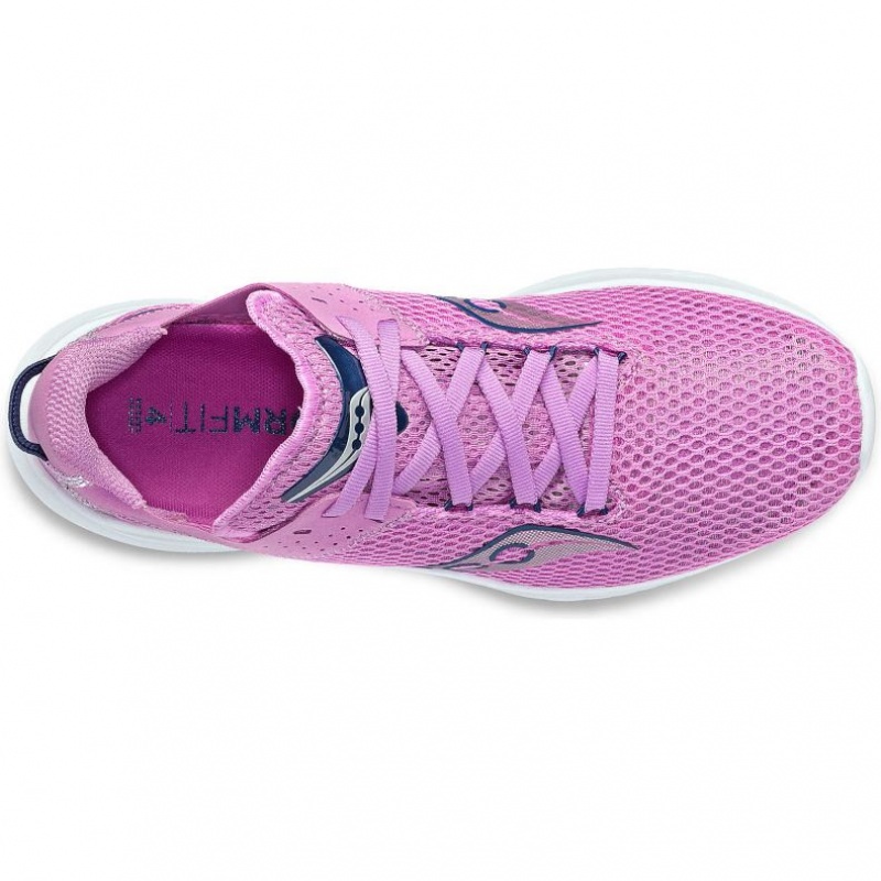 Women's Saucony Kinvara 14 Running Shoes Purple | CANADA ZOLVWST