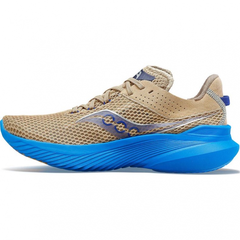 Women's Saucony Kinvara 14 Running Shoes Beige / Blue | CANADA COZLPNJ