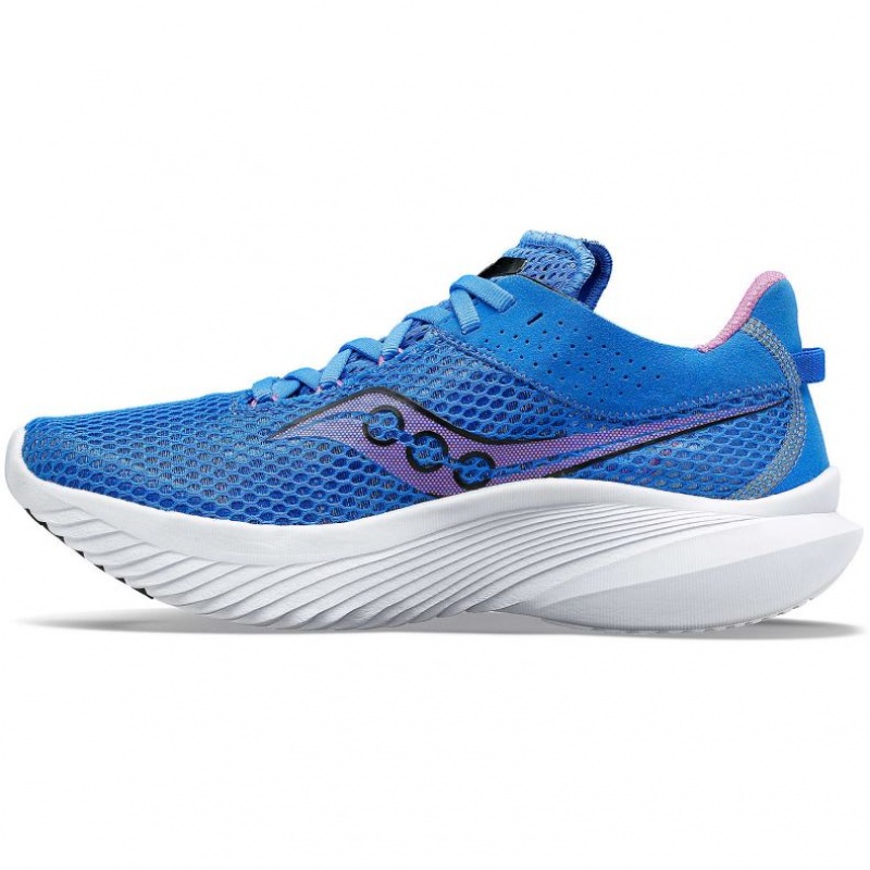 Women's Saucony Kinvara 14 Running Shoes Blue | CANADA ZNPVWTD