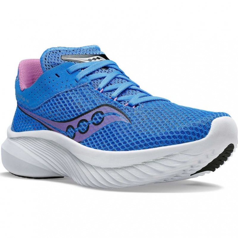 Women's Saucony Kinvara 14 Running Shoes Blue | CANADA ZNPVWTD