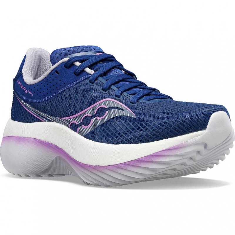 Women's Saucony Kinvara Pro Running Shoes Indigo | CANADA LOTIQRH