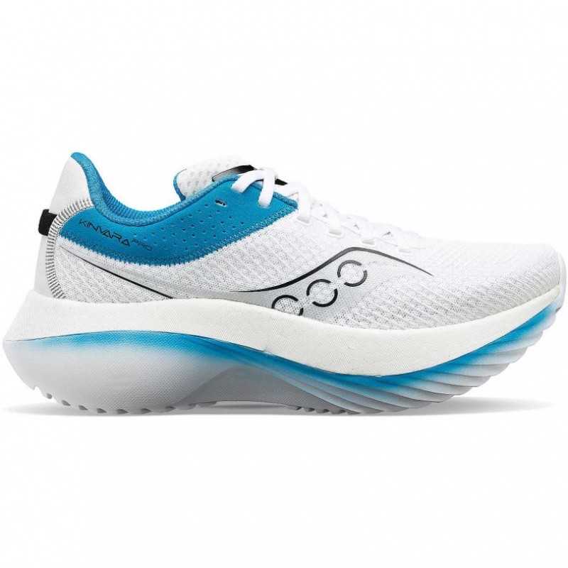 Women\'s Saucony Kinvara Pro Running Shoes White | CANADA DLMQCIU