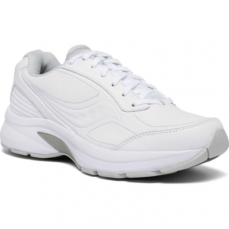 Women's Saucony Omni Walker 3 Walking Shoes White | CANADA PHZFBXO