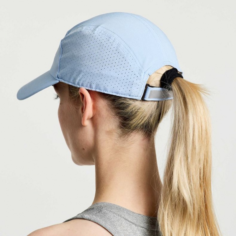 Women's Saucony Outpace Hat Blue | CANADA WABRDZJ