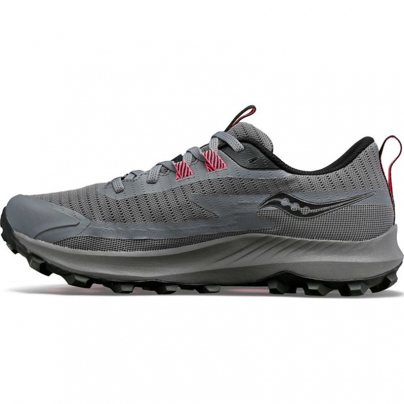 Women's Saucony Peregrine 13 GTX Trail Running Shoes Grey | CANADA XHTQOBA