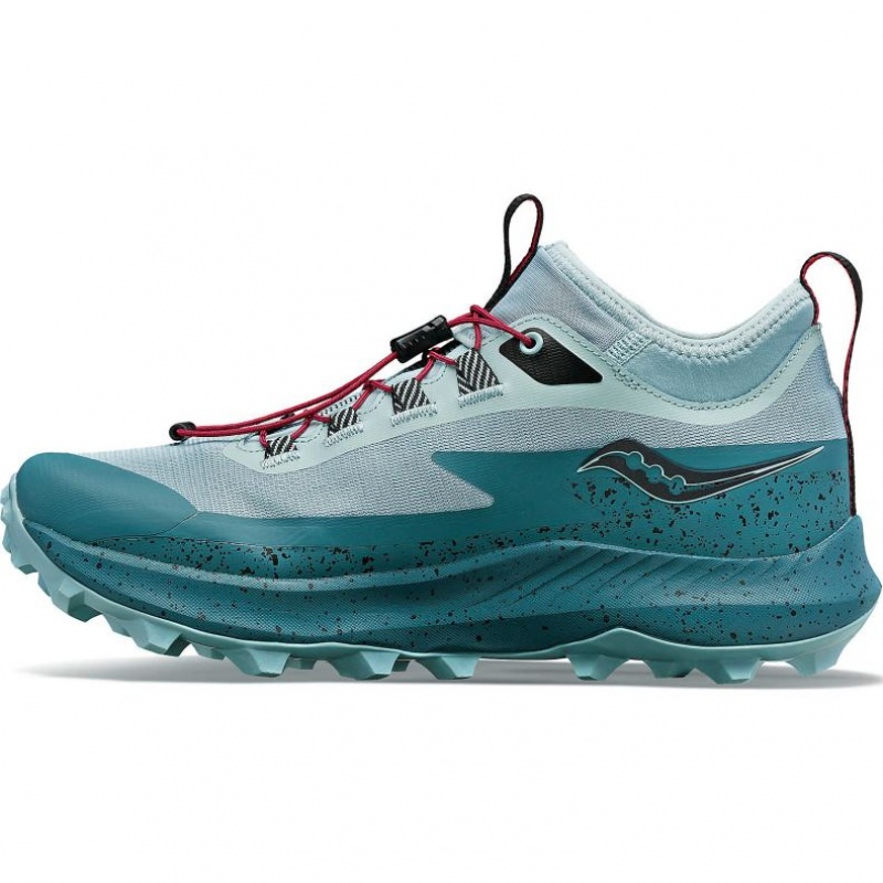 Women's Saucony Peregrine 13 ST Trail Running Shoes Turquoise | CANADA HKDWOZU