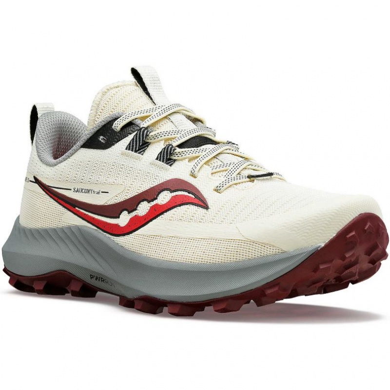 Women's Saucony Peregrine 13 Trail Running Shoes White | CANADA BLKXICE