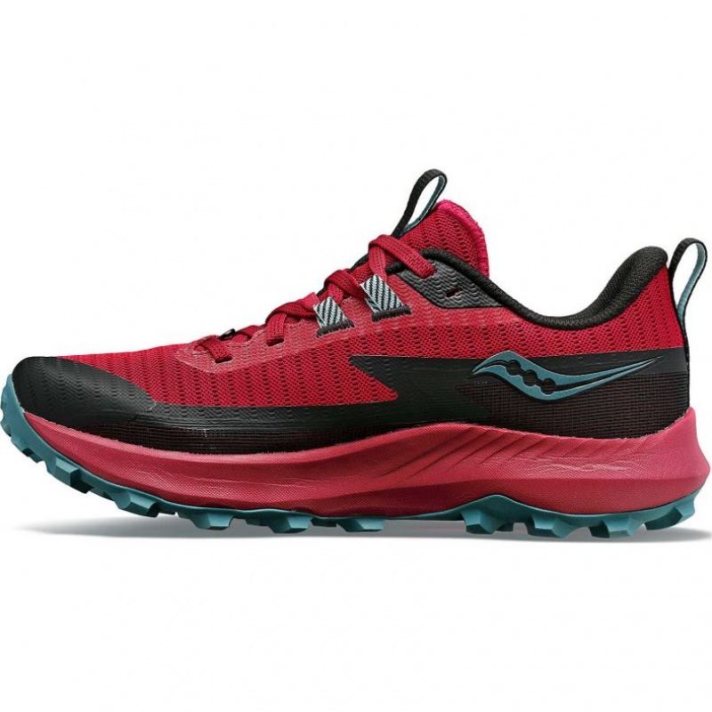 Women's Saucony Peregrine 13 Trail Running Shoes Red | CANADA AXDQMZN