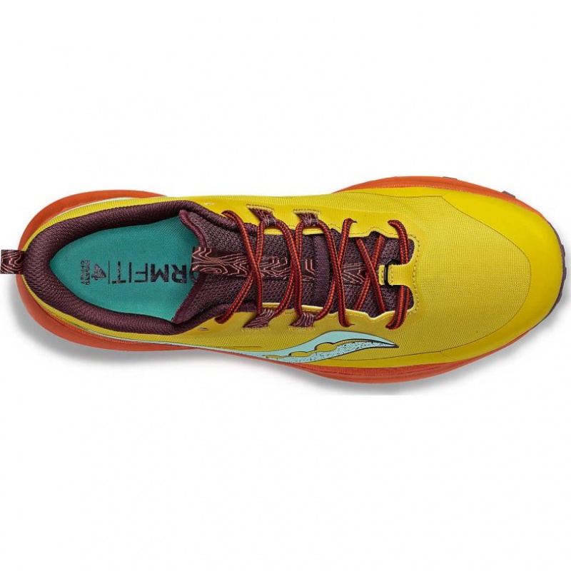 Women's Saucony Peregrine 13 Trail Running Shoes Yellow | CANADA NKJTPIC