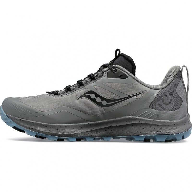 Women's Saucony Peregrine ICE+ 3 Trail Running Shoes Grey | CANADA CJXEBAK