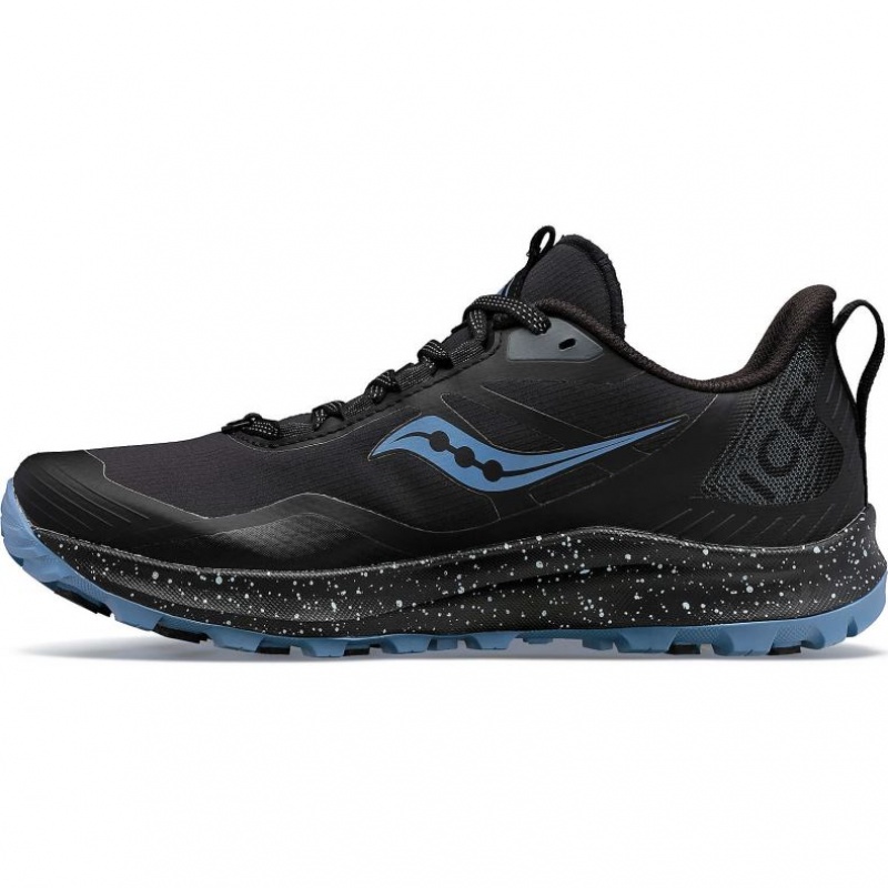 Women's Saucony Peregrine ICE+ 3 Trail Running Shoes Black | CANADA FEZJQVS