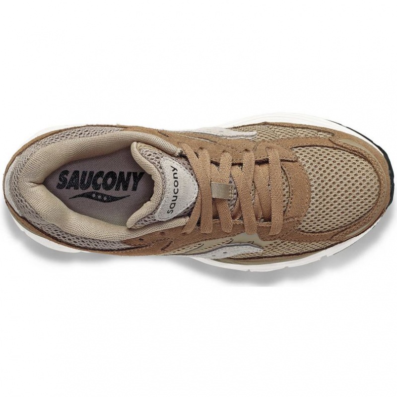 Women's Saucony ProGrid Omni 9 Premium Sneakers Brown | CANADA IMQTZPE