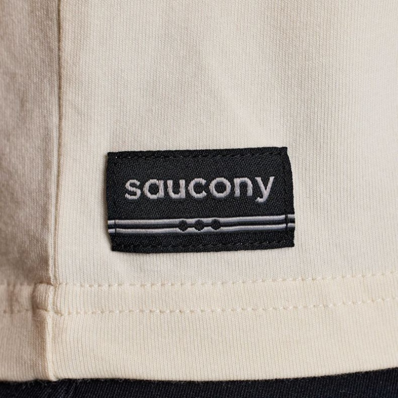 Women's Saucony Recovery Boxy T-Shirt White | CANADA FAORXLY