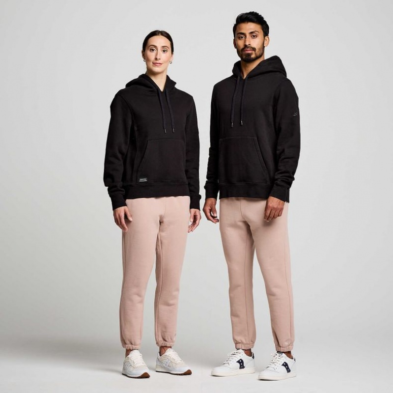 Women's Saucony Recovery Hoodie Black | CANADA NLXUWSJ