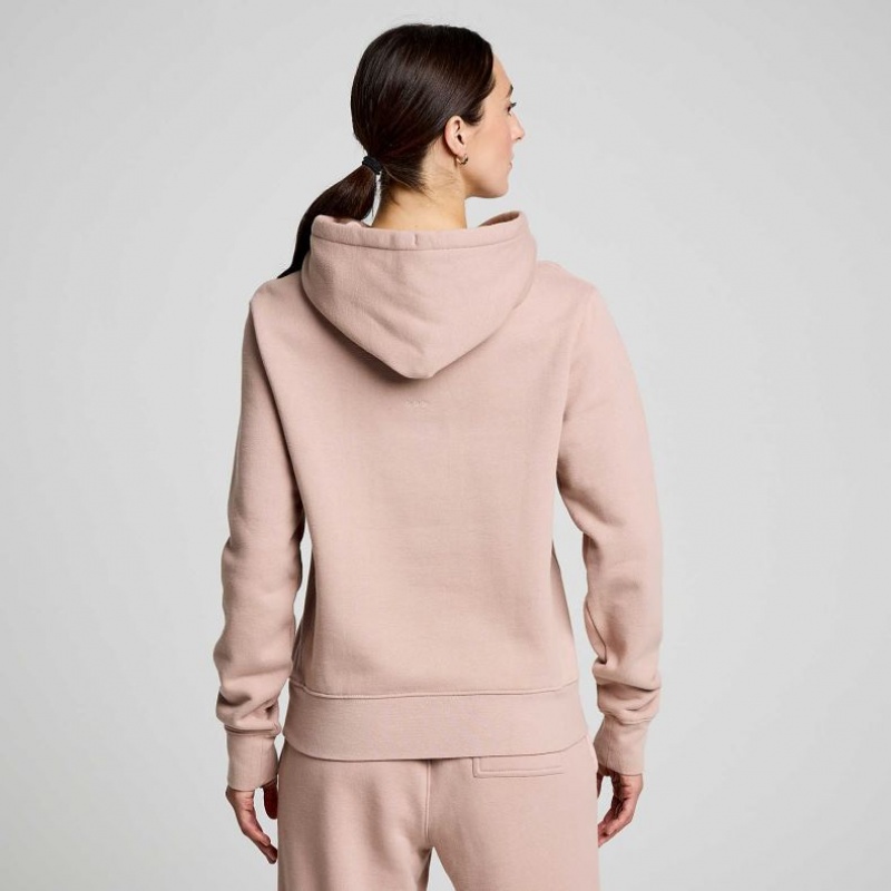 Women's Saucony Recovery Hoodie Pink | CANADA MBILVYO