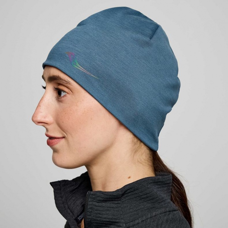 Women\'s Saucony Solstice Beanie Blue | CANADA POTJIFE