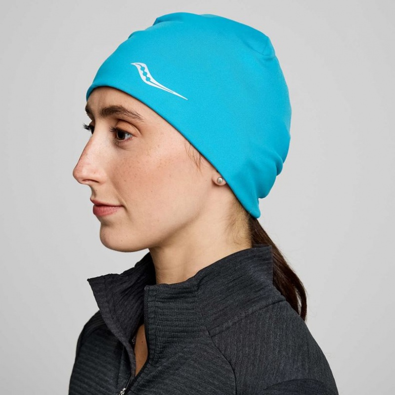 Women\'s Saucony Solstice Beanie Turquoise | CANADA IOCVSGM