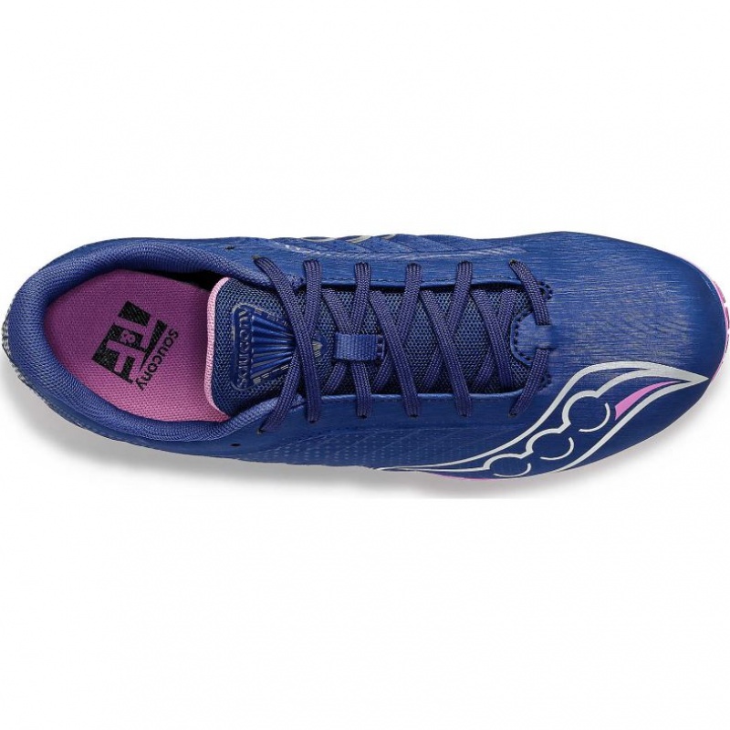 Women's Saucony Spitfire 5 Spikes Indigo | CANADA HERCBLA