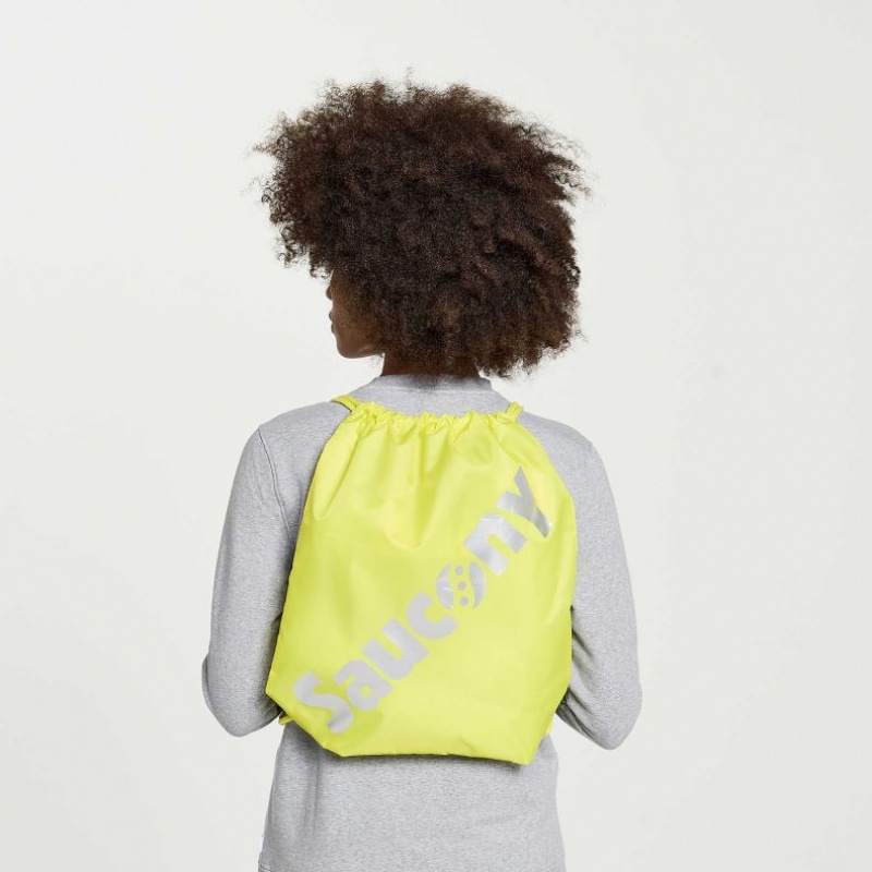 Women\'s Saucony String Bag Yellow | CANADA NIGFPZD