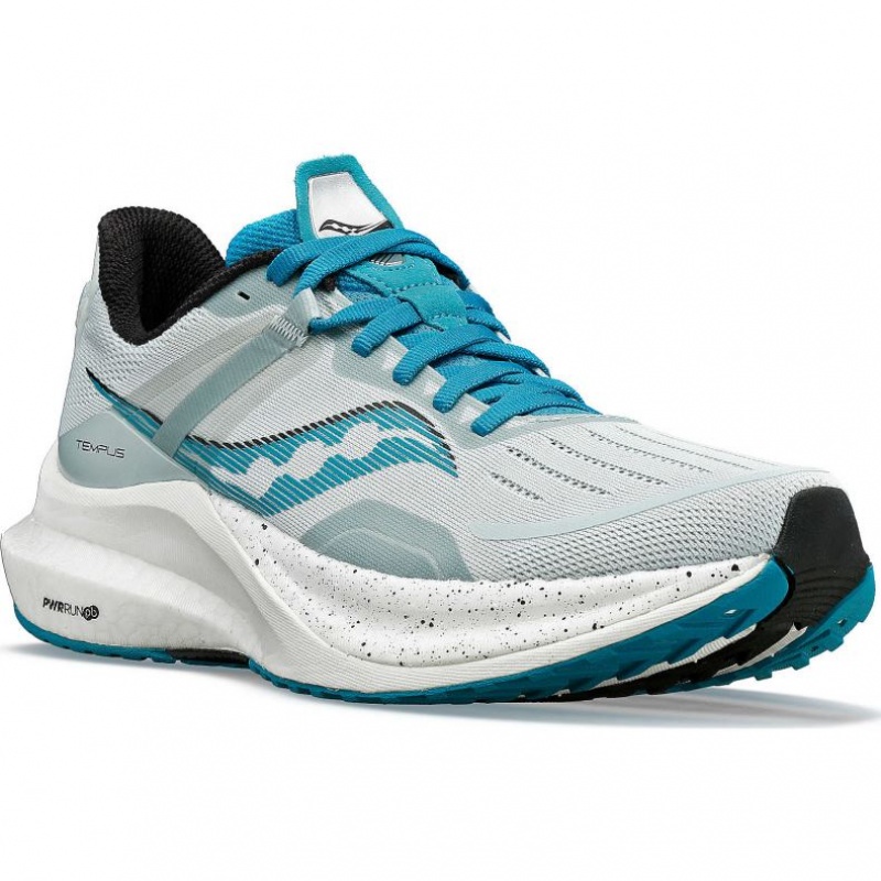 Women's Saucony Tempus Running Shoes Blue | CANADA LXUINHM