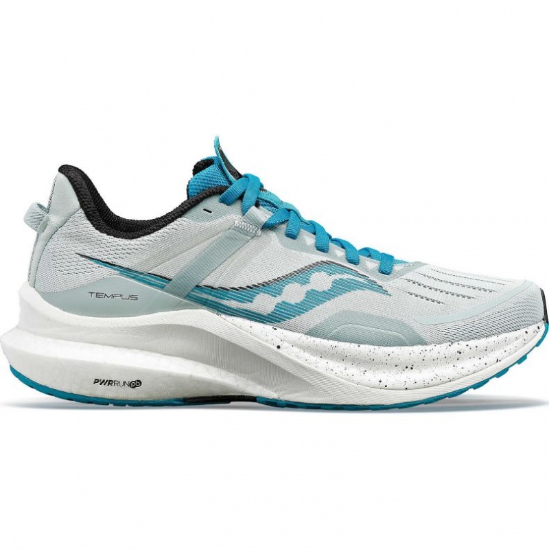 Women\'s Saucony Tempus Running Shoes Blue | CANADA LXUINHM