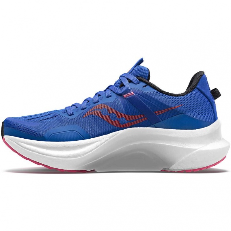 Women's Saucony Tempus Running Shoes Blue | CANADA JXZQAYS