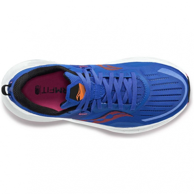 Women's Saucony Tempus Running Shoes Blue | CANADA JXZQAYS