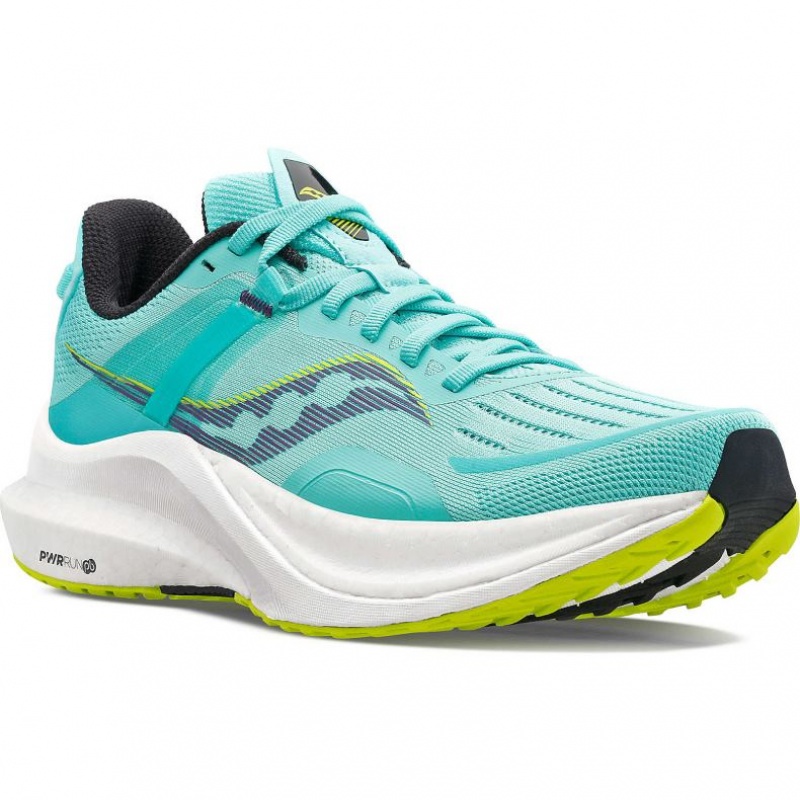 Women's Saucony Tempus Running Shoes Turquoise | CANADA DFGAXBK