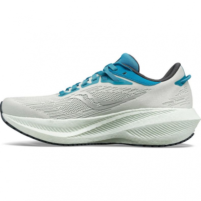 Women's Saucony Triumph 21 Running Shoes White | CANADA IBEWSKQ