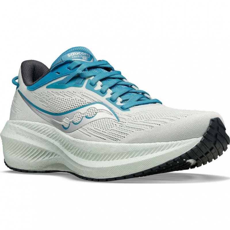 Women's Saucony Triumph 21 Running Shoes White | CANADA IBEWSKQ