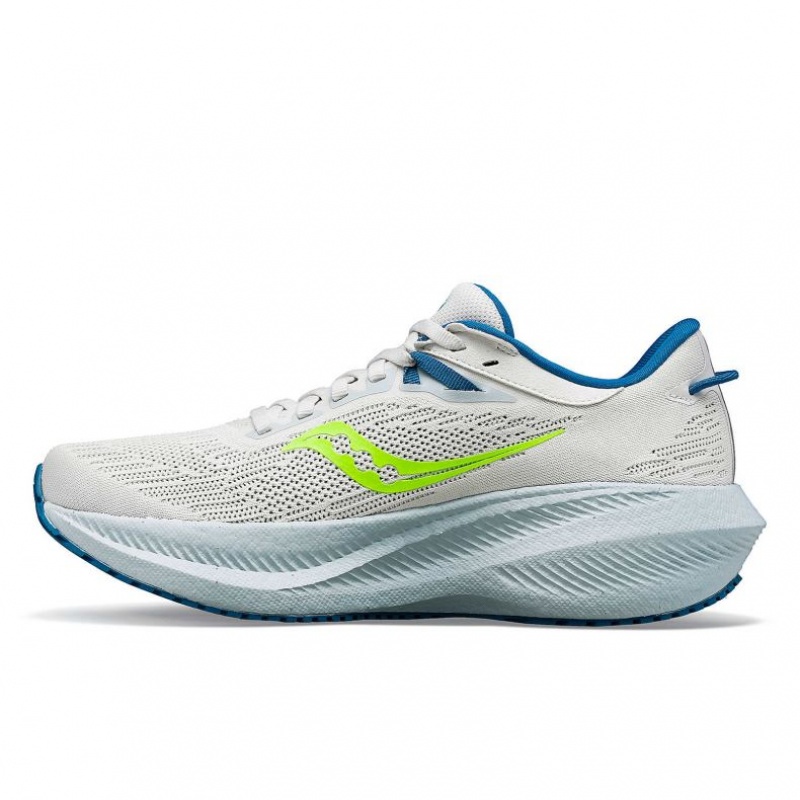 Women's Saucony Triumph 21 Running Shoes White | CANADA IHDZCTQ