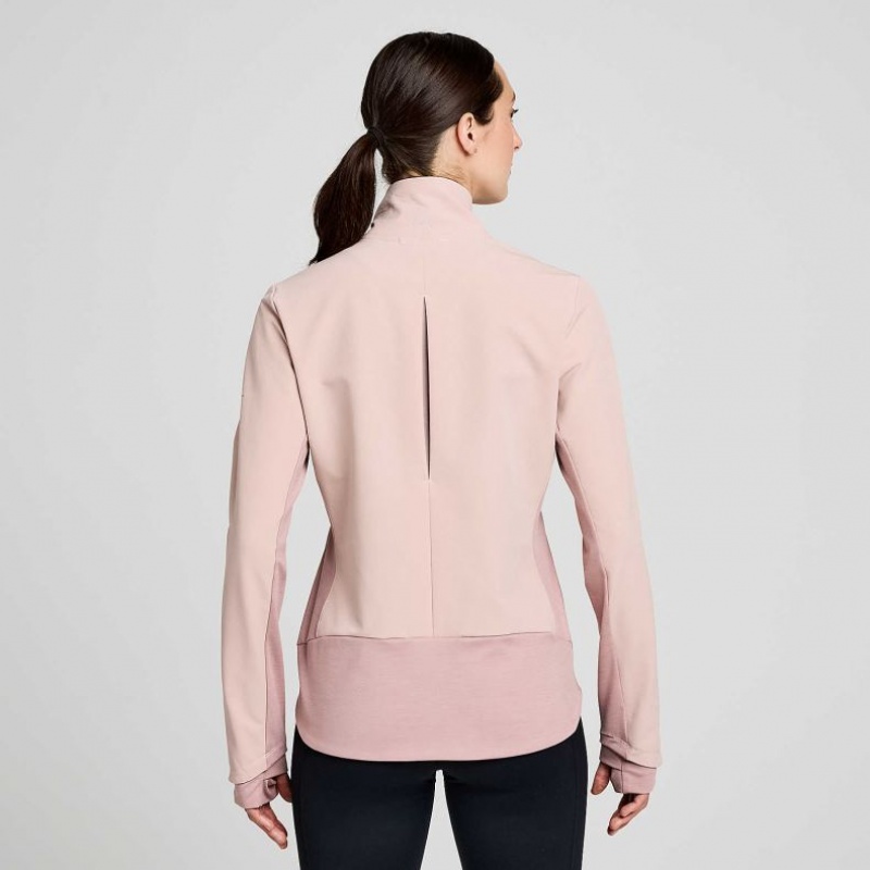 Women's Saucony Triumph Jacket Pink | CANADA ATGHCUV