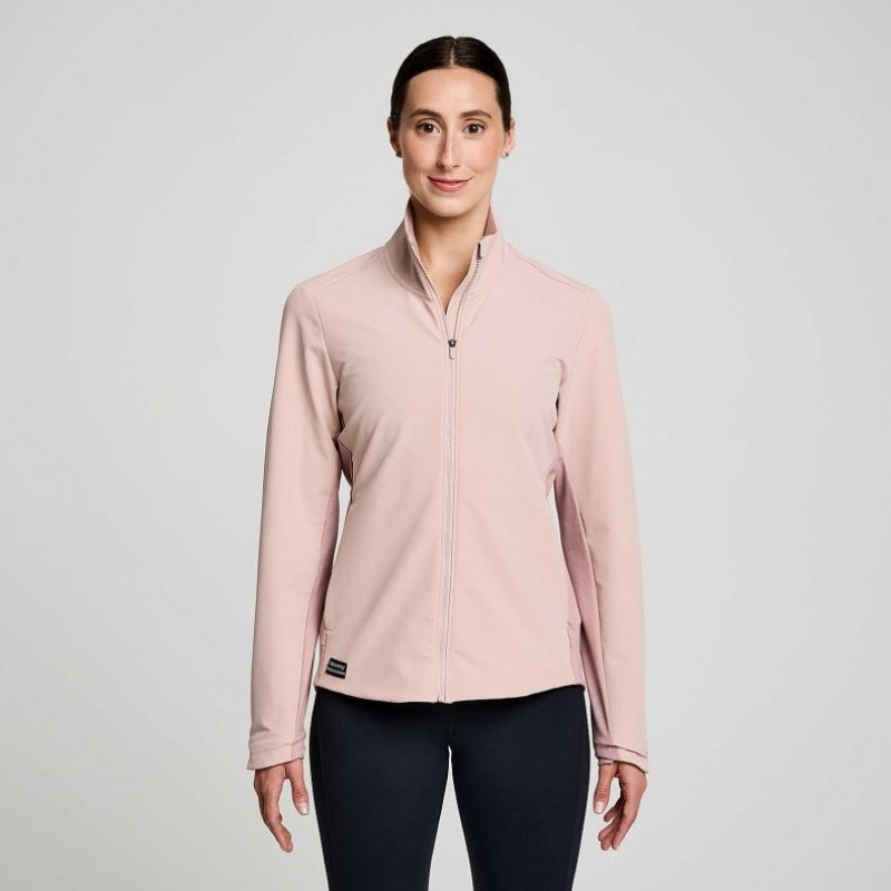 Women\'s Saucony Triumph Jacket Pink | CANADA ATGHCUV