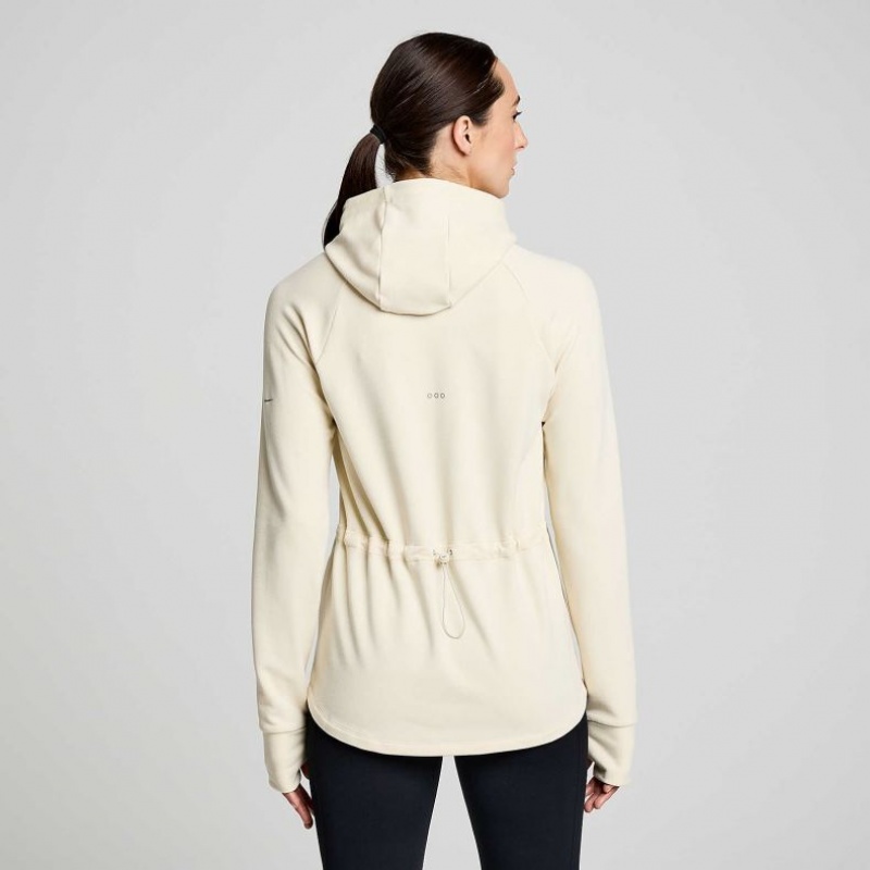 Women's Saucony Triumph Tunic Hoodie Beige | CANADA KIAZWSG