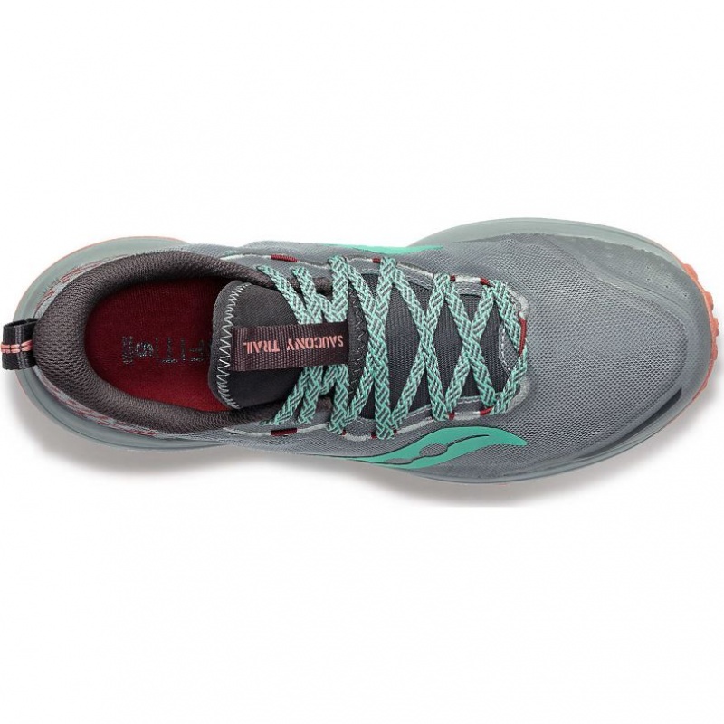 Women's Saucony Xodus Ultra 2 Trail Running Shoes Grey | CANADA IFUQPBX